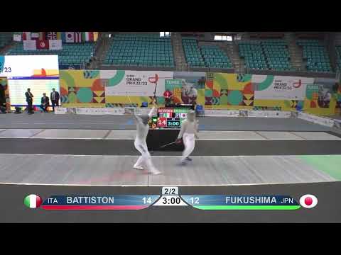 Tunis Grand Prix 2023 SWS - L32 - Michela Battiston ITA v Fukushima Shihomi JPN