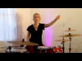 Drum set posture and set up for beginners 