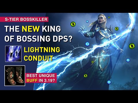 【THE NEW DPS KING - Lightning Conduit】*Prolly get nerfed next league though~ S-Tier Build 3.19