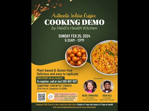 Authentic Indian Cuisine Cooking Class - Heidi Tompkins & Ivan Raj