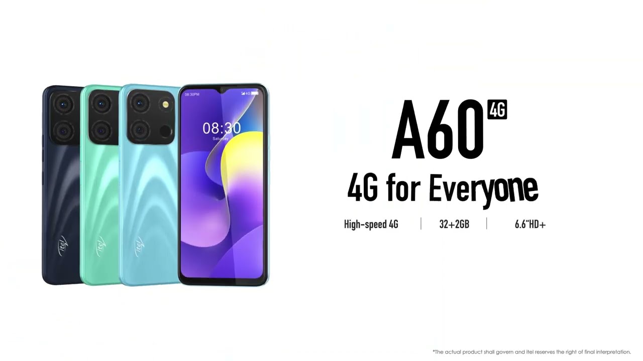 itel A60 Is Here With 4G for Everyone!