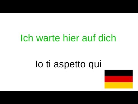 German lessons for beginners #100 first sentences in German