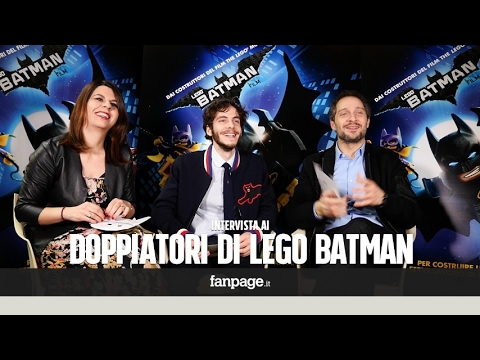 Santamaria, Cucciari, Sperduti: il QUIZ su Batman alle voci italiane di Lego Batman - Il film
