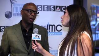 IMC NYC Red Carpet Interview with Atlantic Records David Miller and Entertainment Exec Marc Byers