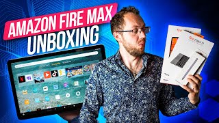 Amazon Fire Max 11 Unboxing: Inklusive Stift & Tastatur!