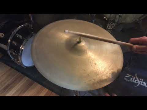 Restored Zildjian 18" A. Zildjian 1295g Hollow Logo Light Crash Cymbal 1978 - 1982 - Traditional image 5