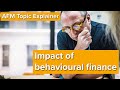 Impact of Behavioral Finance on Financial Strategies and Market Efficiency