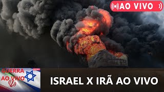 Israel e Irã trocam ataques AO VIVO; COMPANHE O CONFLITO AO VIVO 24HS
