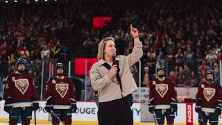 Célébration après-match — saison régulière