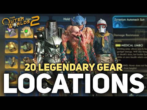 Outer Worlds 2 - 20 Unique Legendary Weapons & Armor Locations (Praetor)