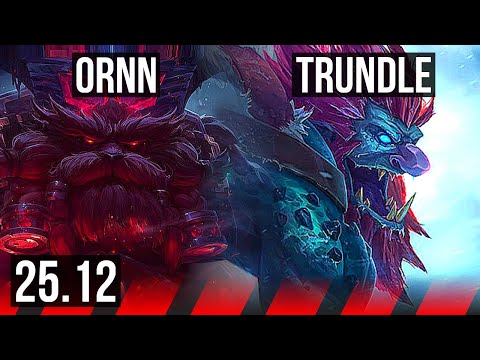 ORNN vs TRUNDLE (TOP) | KR Master | 25.12