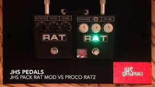 JHS Pack Rat Mod vs ProCo Rat 2