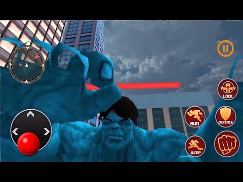 ►Monster super hero superhero city robots battle 3d-The Incredible hulk vs Red hulk vs optimus prime