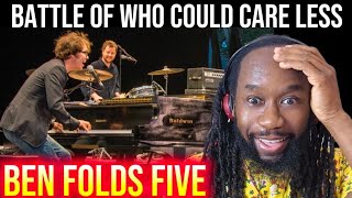 FIRST TIME Hearing Ben Folds Five - Battle of Who Could Care Less | REACTION