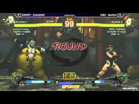 DojoSports: VMA_5v5 VANSF4-CokeThief (Rufus) vs GBZ-Bokkin (Cammy)