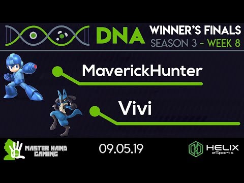 DNA S3:W8 - MaverickHunter (Mega Man) Vs. Vivi (Lucario) - W Finals