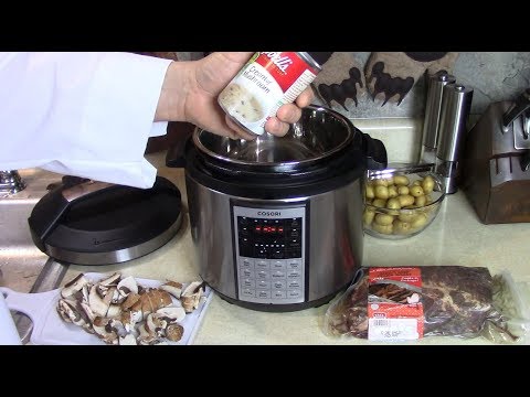 PC Slow Cooker Angus Mushroom Chuck Roast Cosori