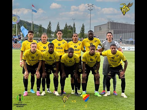UEFA conference league 2024/25  Round n°2 Leg n°2 FC Progrès Niederkorn VS Djurgårdens IF : 1 - 0