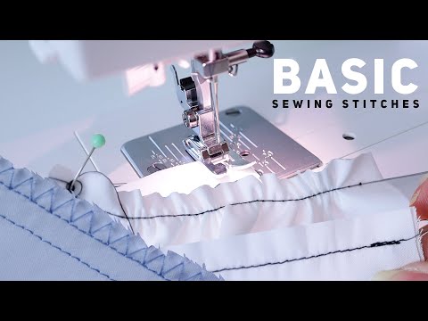 5 Basic Sewing Stitches for Beginners!