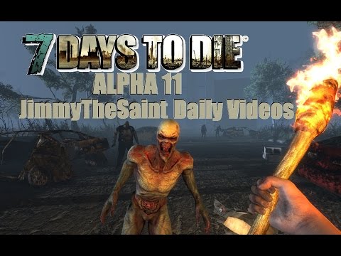 7 Days to Die Alpha 11.4 Gameplay Part 24 - Hub Run cont.