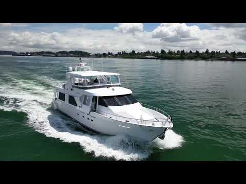 66' Queenship Pilothouse 1996 - "Lady Georgia" - Crow's Nest Yachts Seattle / Anacortes