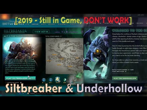 Siltbreaker & Underhollow still in Game! But... [Dota 2]