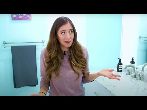 Part of a video titled How to Clean Your Bathroom in 5 Minutes! - YouTube