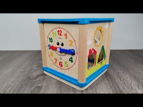 REVIEW SHOPEE TOY | 5 in 1 Wooden Activity Cube | Age (3 years old & above)