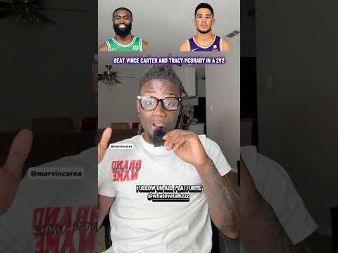 NOT STOPPING TILL I FIND A DUO THAT CAN BEAT VINCE CARTER AND TRACY MCGRADY IN A 2V2 #nba #shorts