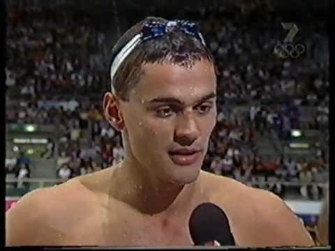2000 | Alexander Popov | Interview | Sydney Olympic | Reaction to losing 100m Free World Record