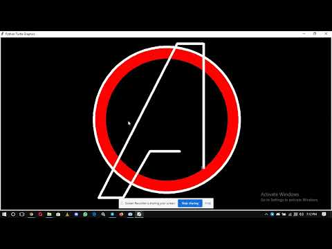 Create Avengers Logo Using Python