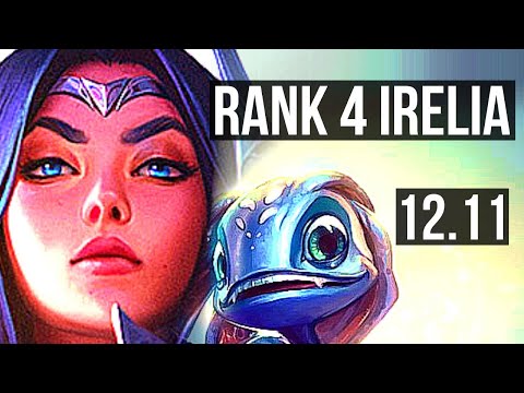 IRELIA vs FIZZ (MID) | Rank 4 Irelia, 7 solo kills | TR Challenger | 12.11