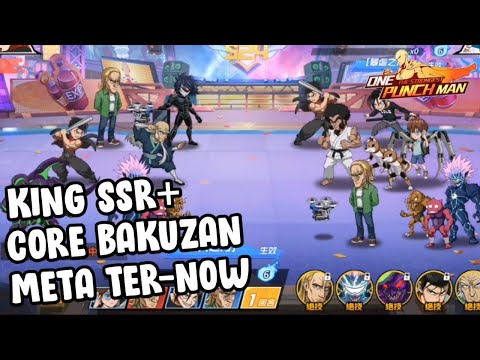 🔥🔥 KING SSR+ ! Core Bengpu vs Core Bakuzan | Metal Bat, Boros, Kabuto - One Punch Man The Strongest