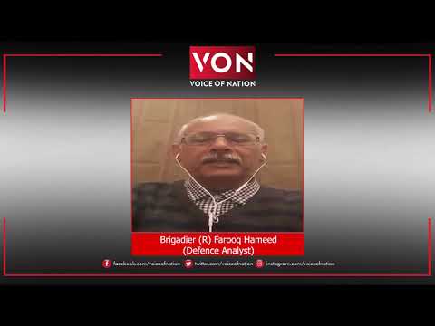 Brig Farooq Hameed | DEFENCE ANALYST | Wishes Voice of Nation