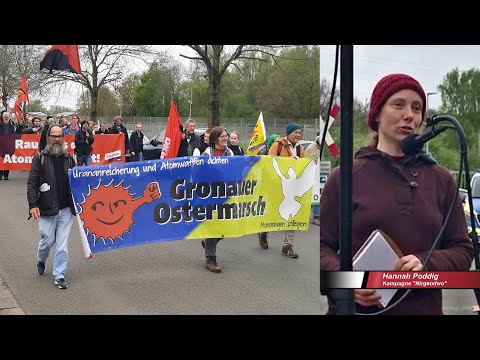 Ostermarsch Gronau 2025: "Energiewende & Frieden" - Rede Hanna Poddig (Kampagne "Nirgendwo")
