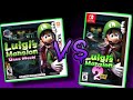 Luigi S Mansion Dark Moon VS Luigi S Mansion 2 HD