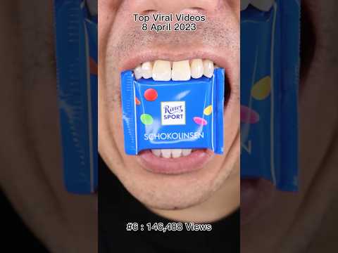 Top ASMR | Ritter SPORT Chocolate | 146,488 Views in 1 Day 😳