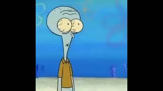 Squidward smashed glass meme