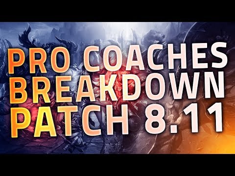 PATCH 8.11 BREAKDOWN WITH PRO COACHES | LOL ITEM AND ADC CHANGES | YASUO PYKE