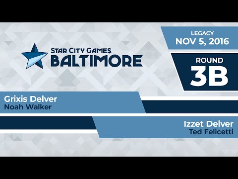 SCGBALT: Round 3b - Noah Walker vs Ted Felicetti | Legacy
