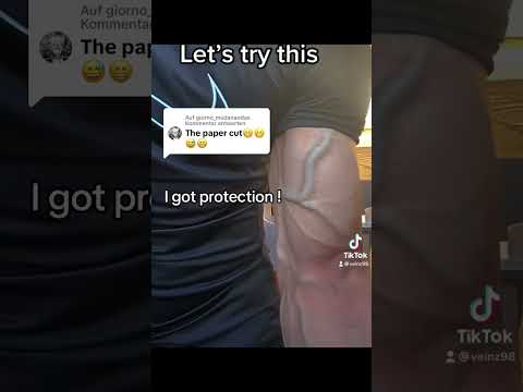 How to protect yourself from papercuts #shorts #viral #veins #bodybuilding #gym  #vascularity