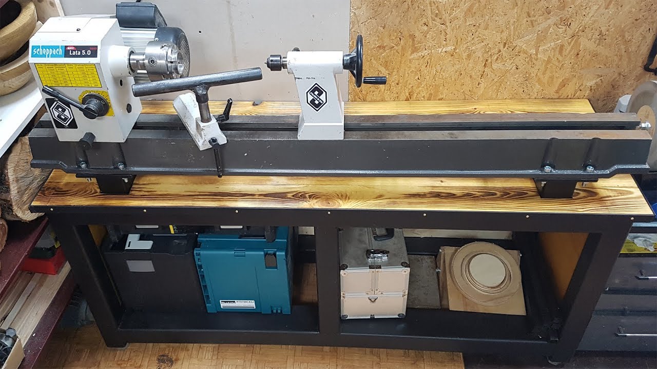 Industrialny stolik do tokarki budowa