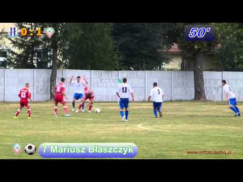 Bramka Mariusza Błaszczyka w meczu MKS Radymno  - GRANICA Stubno 0-1(0-0) [2013-08-10]