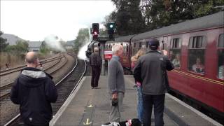 preview picture of video 'The Jacobite leaving Fort William'