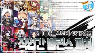 43개 직업 밸런스패치 살펴보기