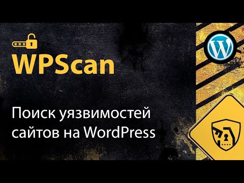 Поиск уязвимостей сайтов на WordPress | WPScan