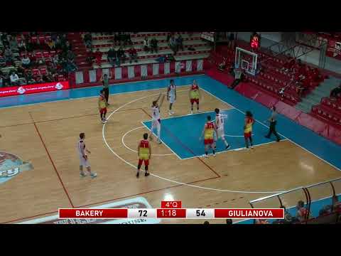 Serie B Gir C - Bakery Piacenza vs Giulianova Basket 85