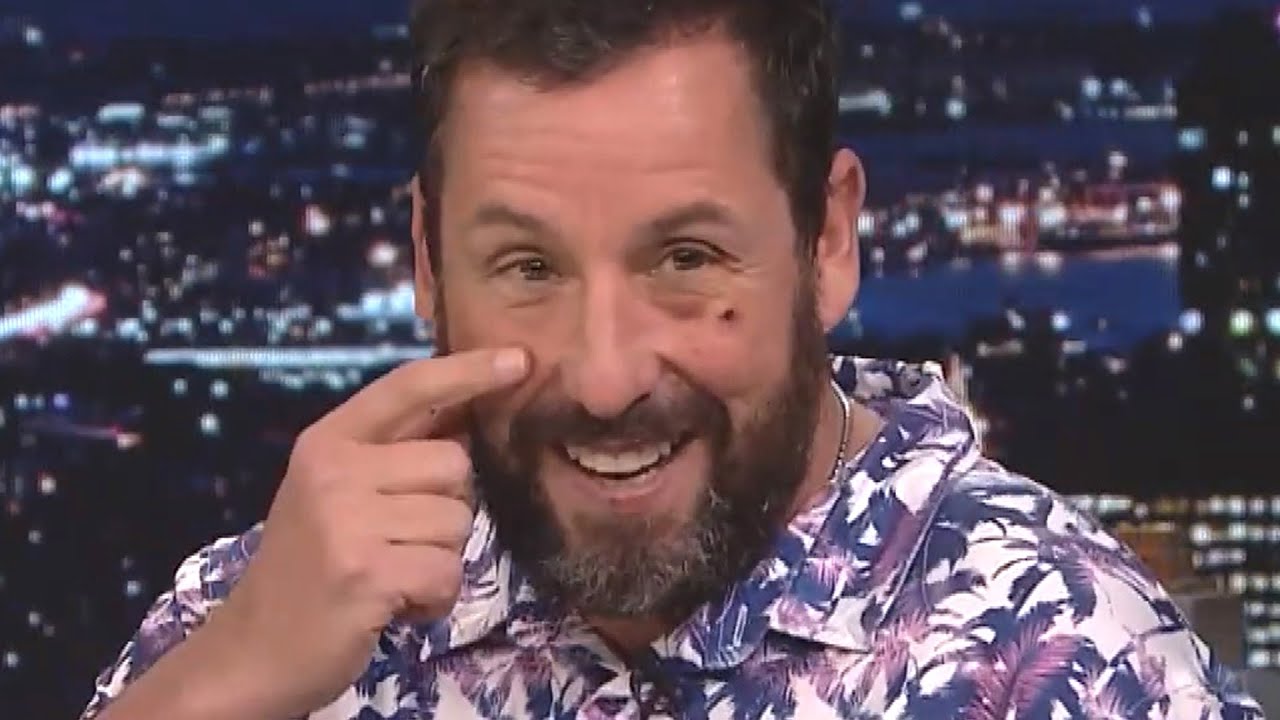 How Adam Sandler Got a BLACK EYE From Bizarre Accident