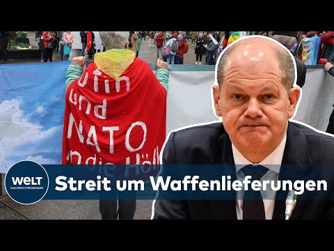 KANZLER SCHOLZ IN DER ZWICKMÜHLE: Wie Ampel-Koalition um Waffenlieferungen für die Ukraine ringt