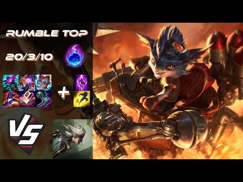 TOP Rumble vs Camille - EU Challenger Patch 14.16